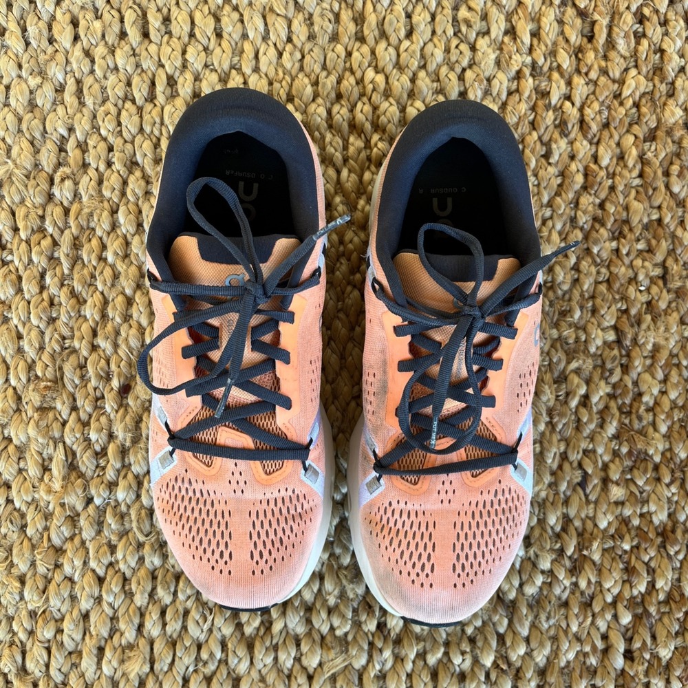 On Cloudsurfer Mens 9.5 tangerine Orange CloudTec Phase Running athletic Shoes - Picture 9 of 10